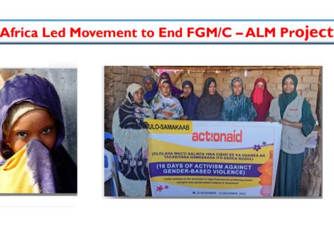 Support to the Africa-led Movement (ALM) to  end FGM/C' (5) years project has been established to  contribute to global efforts to achieve this vision. 